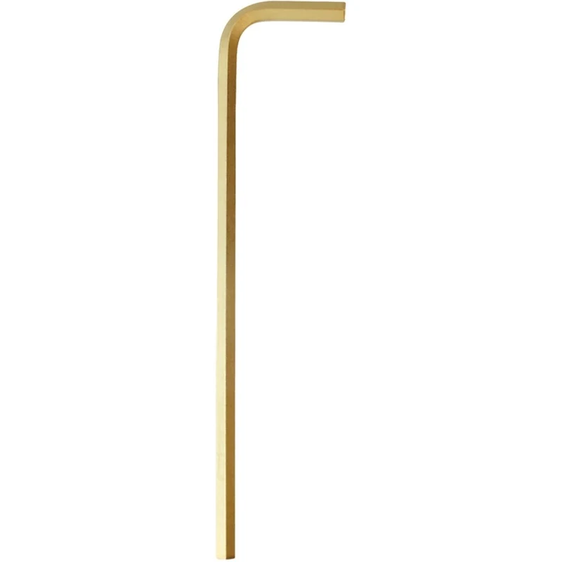 Bondhus 28100 0.028 x 2.6" Hex Tip Key L-Wrench with GoldGuard Finish, 50 Pack